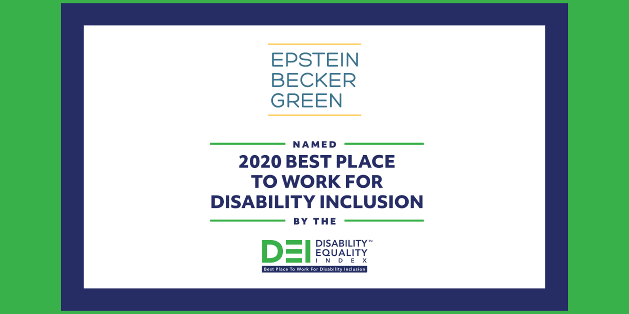 EBG Best Place to Work - Disability Inclusion