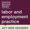 Epstein Becker Green Labor and employment practice badge 